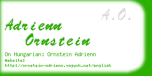 adrienn ornstein business card